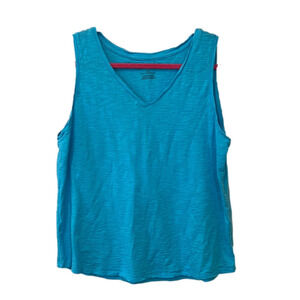 Chicos turquoise tank top, size 3 🔵